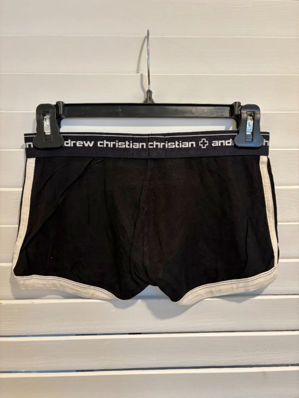 Andrew Christian Trunk - Black/White